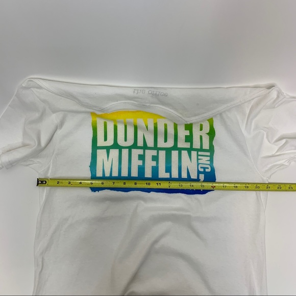 The Office Dunder Mifflin Mens Graphic Crewneck Short Sleeve Tee New Size Large - Picture 7 of 9